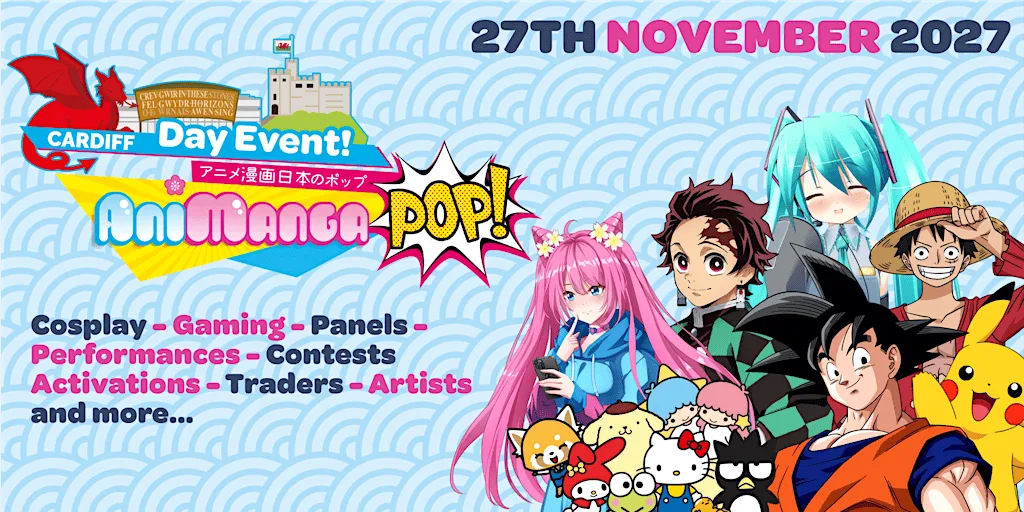 Animangapop Cardiff Autumn. at Future Inn Cardiff Bay