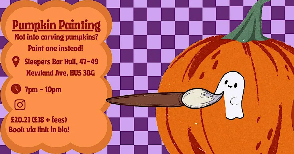 Pumpkin Painting at Sleepers Bar & Kitchen Hull
