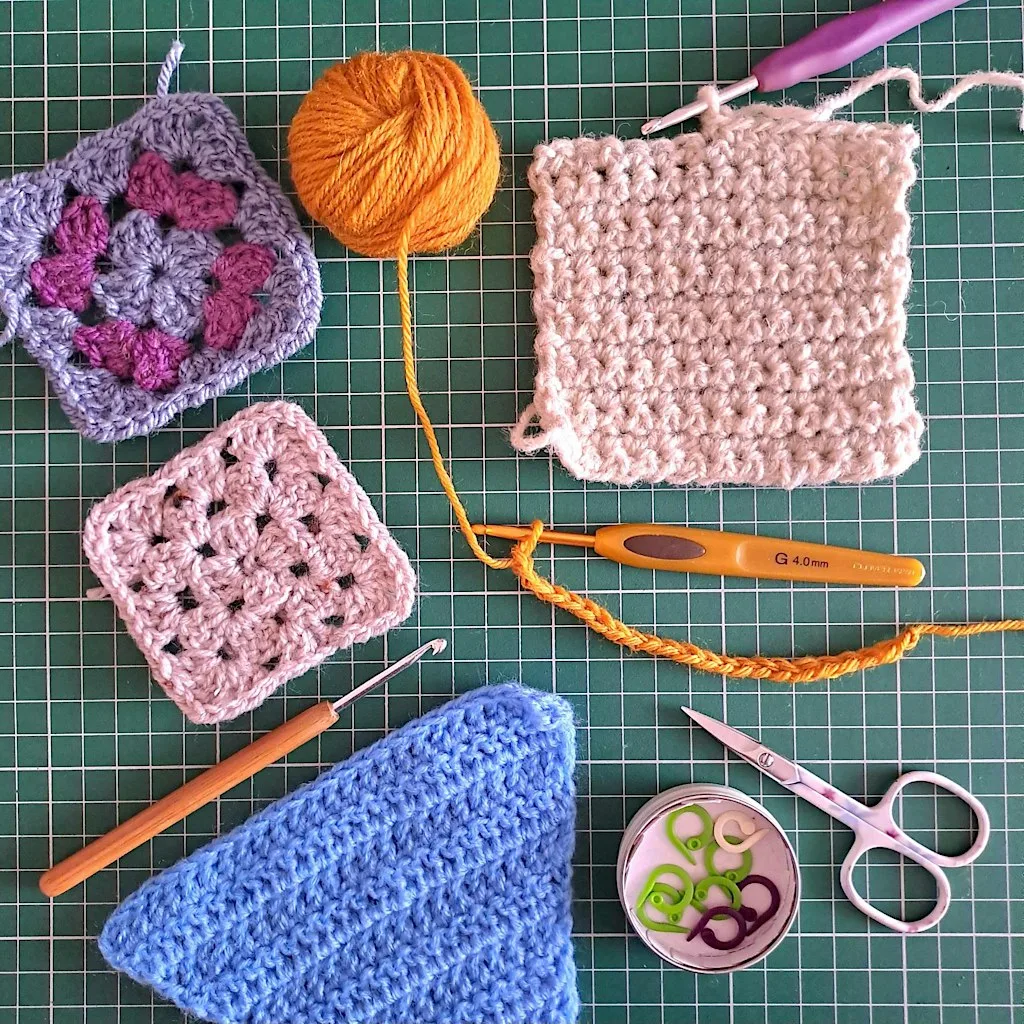 Intro to Crochet course at The Artful Potter