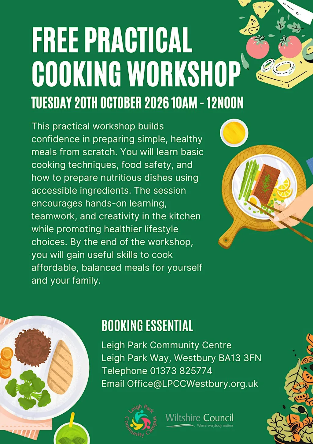 Free Practical Cooking Workshop