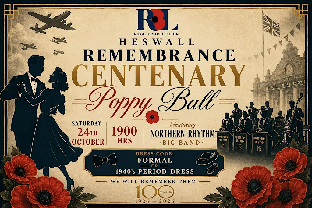 Heswall Remembrance Centenary Poppy Ball
