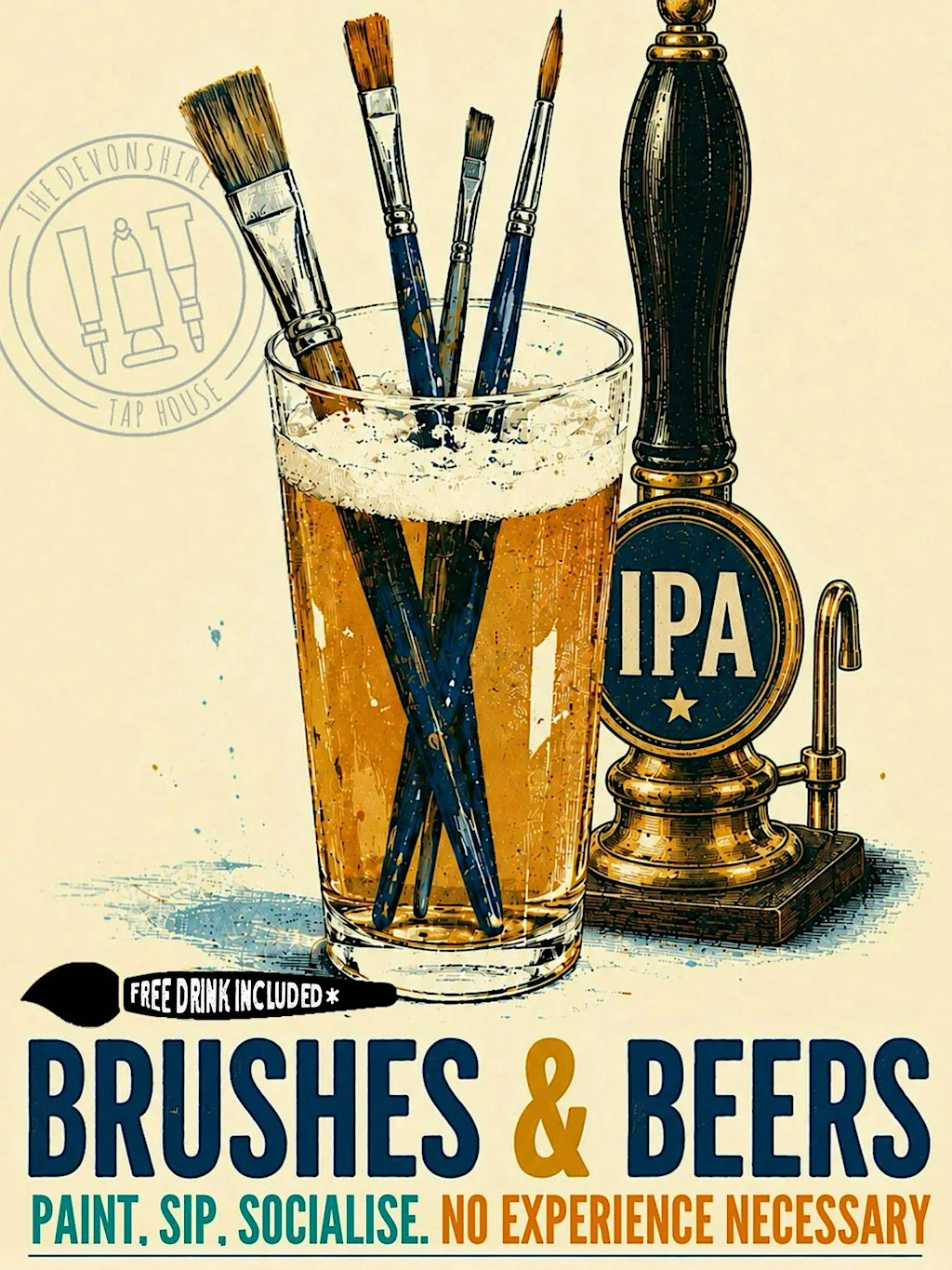 Brushes & Beer