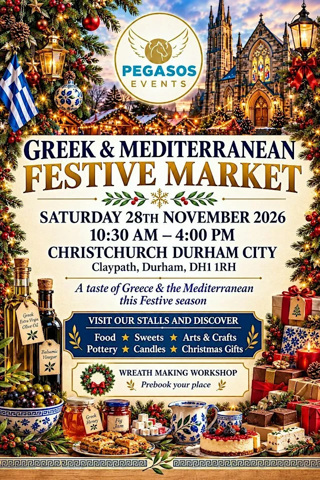 GREEK & MEDITTERRANEAN FESTIVE MARKET