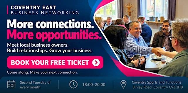 FindaBiz Networking Coventry – Evening Business Networking