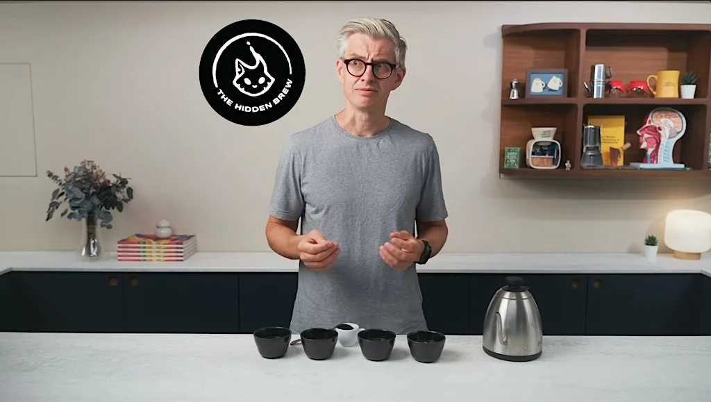 Nottingham Coffee Tasting / Cupping James Hoffmann Live Stream Watch Along at The Drawing Room Gallery