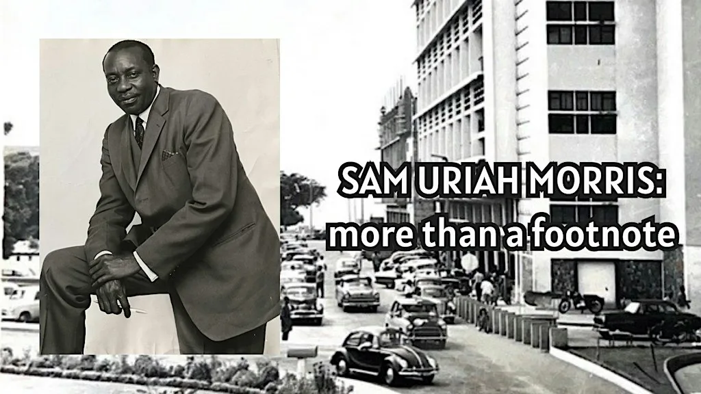 Screening of ‘Sam Uriah Morris: more than a footnote’ at Black Box Theatre, Fitzpatrick Hall - Queens’ College Cambridge