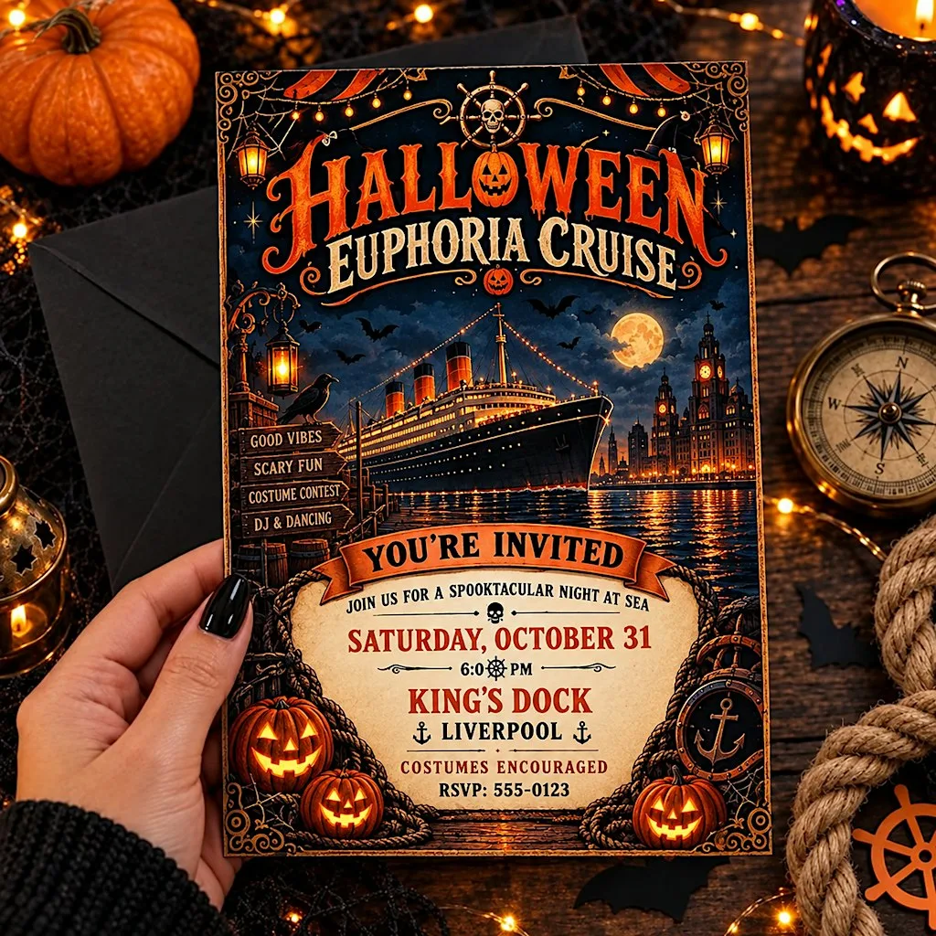 Liverpool Halloween Cruise Party