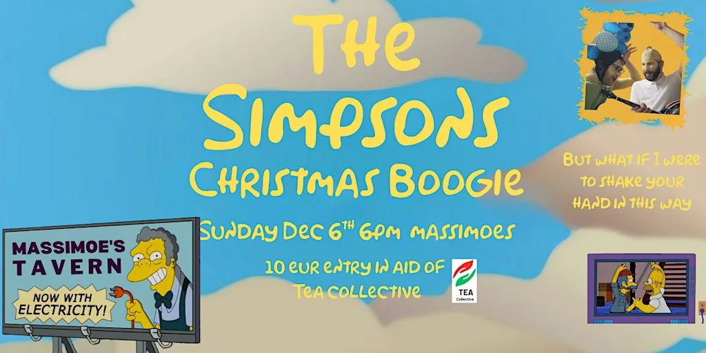 Simpsons Christmas Boogie Fundraiser Gig at Massimo Bar Galway