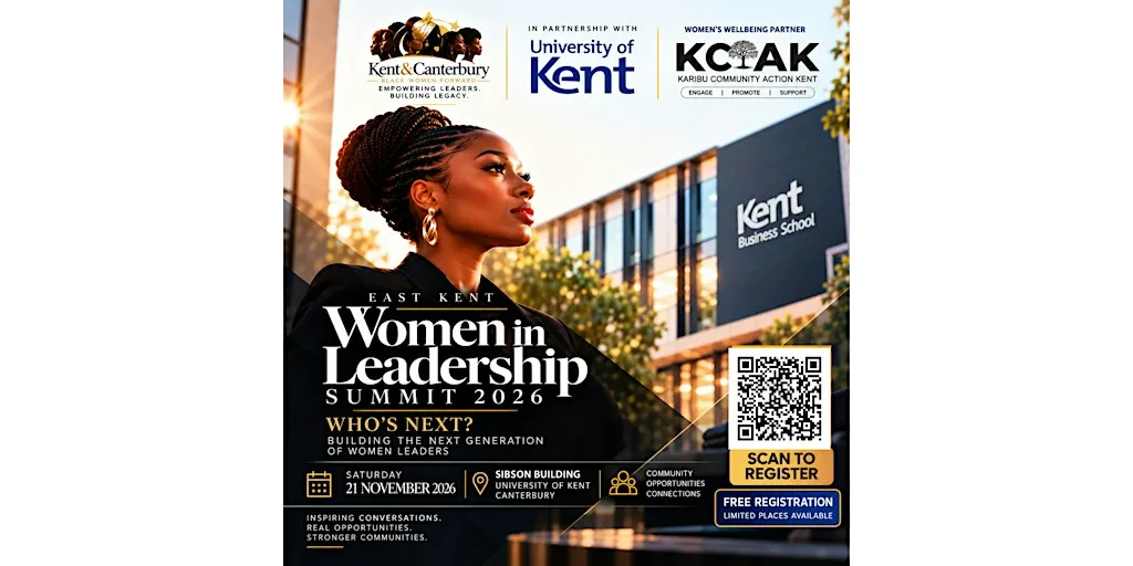 East Kent Women in Leadership Summit | University of Kent at Sibson Building