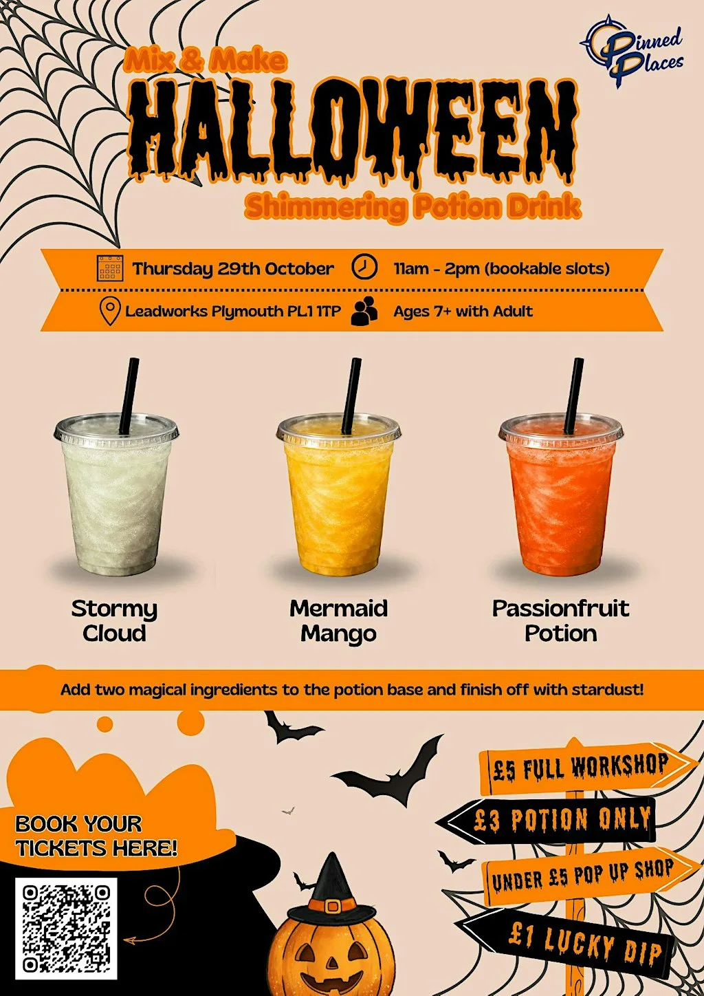 Halloween Potion‑Making & Craft Workshop (Ages 7+) at LeadWorks