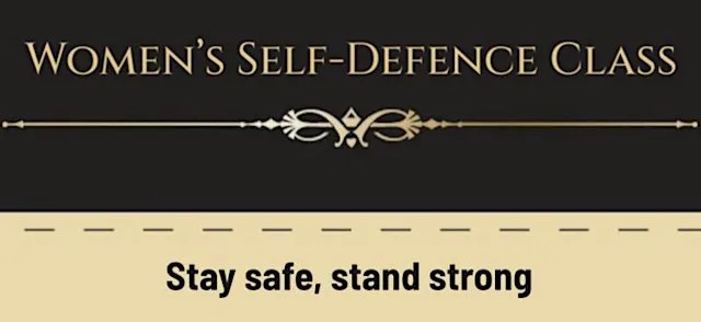 Female self-protection class, all levels at North Merchiston Club