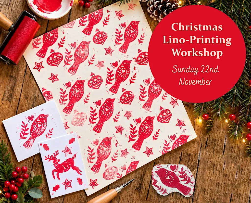 Christmas Lino Printing Workshop