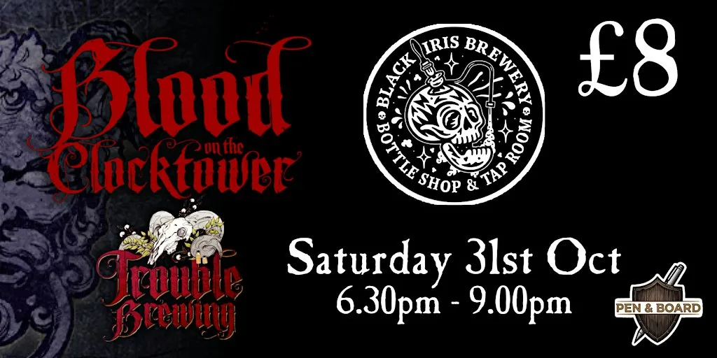 Blood on the Taps | Blood on the Clocktower Game | Black Iris Taproom