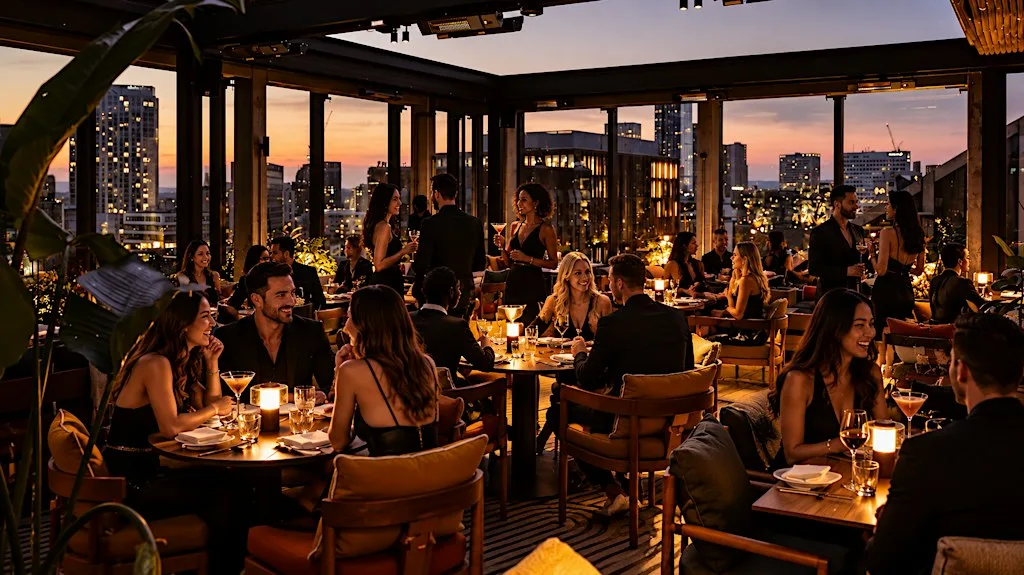 Singles Halloween Social in Black – Manchester at Chotto Matte Manchester