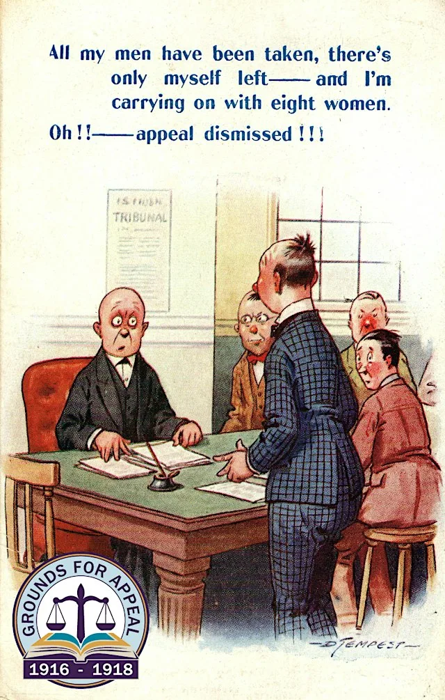 Consent and Dissent: First World War Military Appeal Tribunals (in person) at Norfolk Record Office