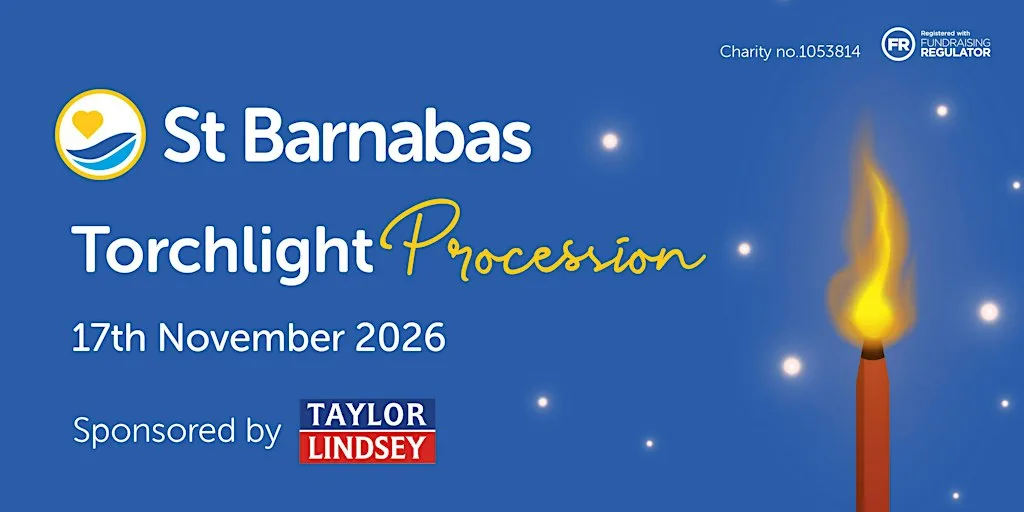 St Barnabas Hospice Torchlight Procession 2026 at Clayton Sports Ground