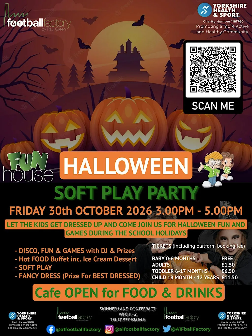 Halloween Soft Play Party 2026