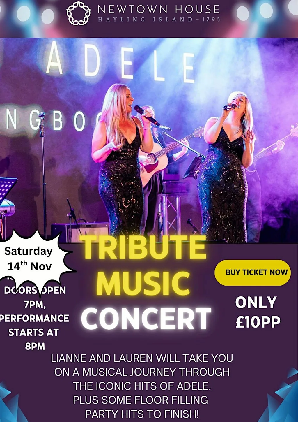 Ultimate Adele - The Duo Songbook at The Newtown House Hotel