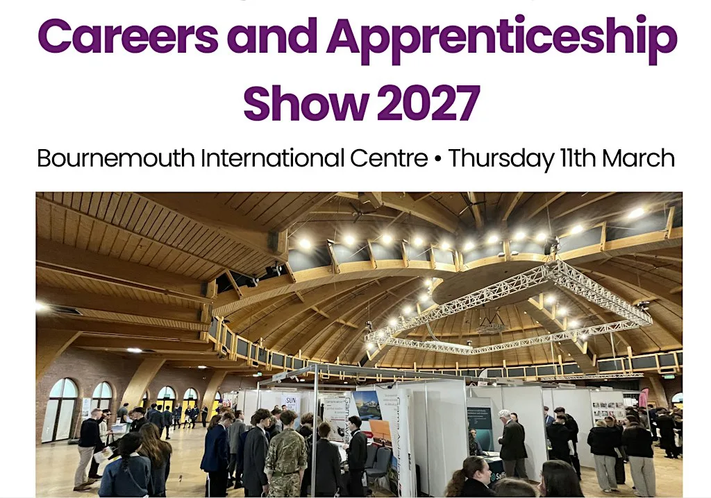 The Careers and Apprenticeship Show 2027 - Post 16 Hour at Bournemouth International Centre
