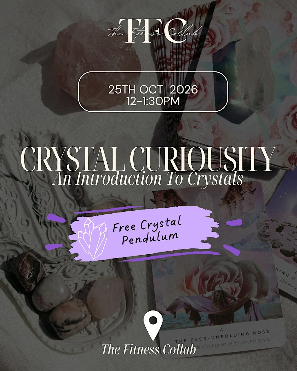 Crystal Curiousity- An Introduction Into Crystal Energy: STOKE-ON-TRENT at The Fitness Collab