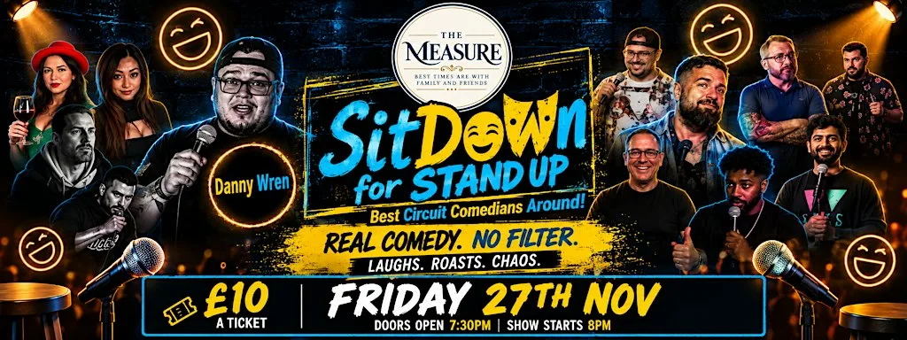 LIVE!@The Measure Presents SitDown for StandUp at The Measure Inn