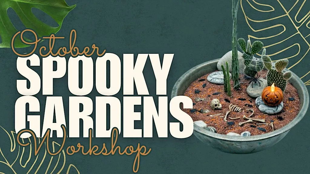 Miniature Spooky Garden Workshop at Banana Block