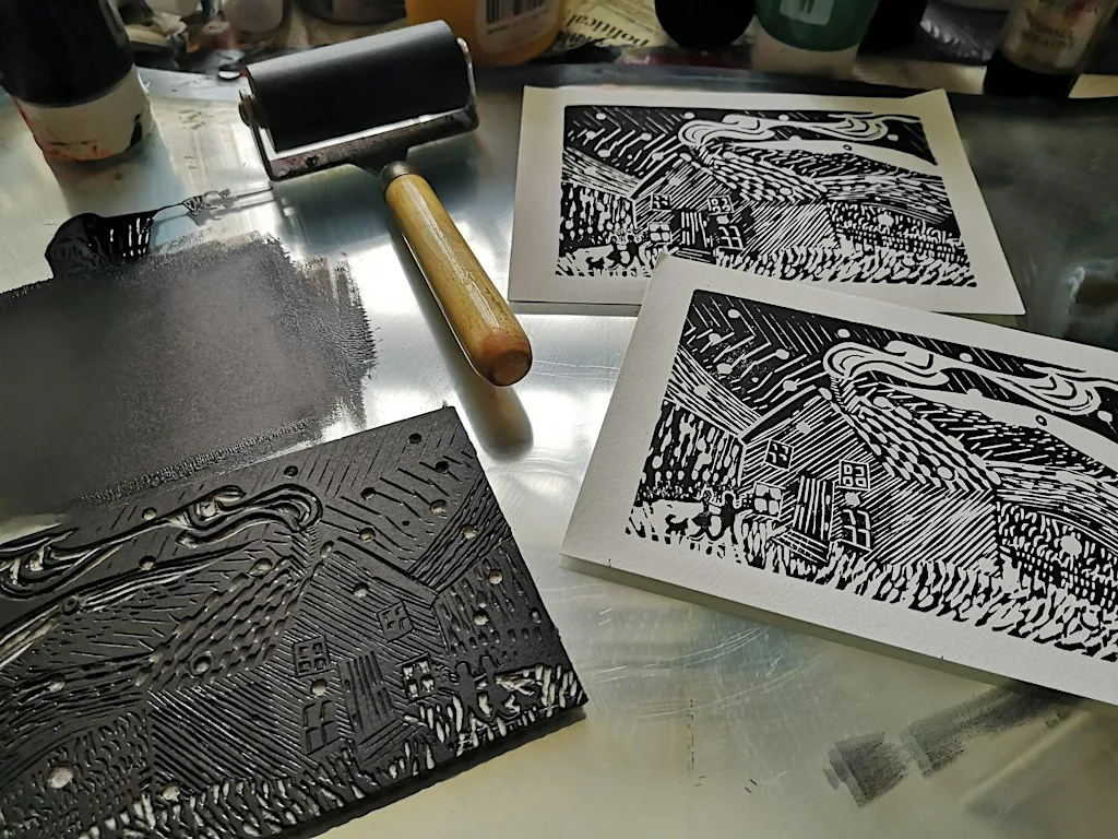 Introduction to Linocut: Create Your Own Hand-Printed Edition