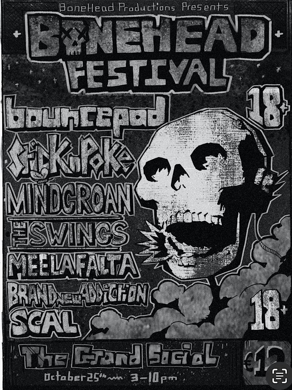 Bonehead Festival 2026 at The Grand Social