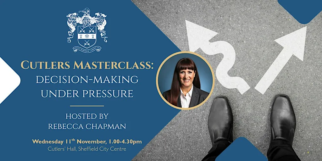 Cutlers Masterclass: Decision-Making Under Pressure