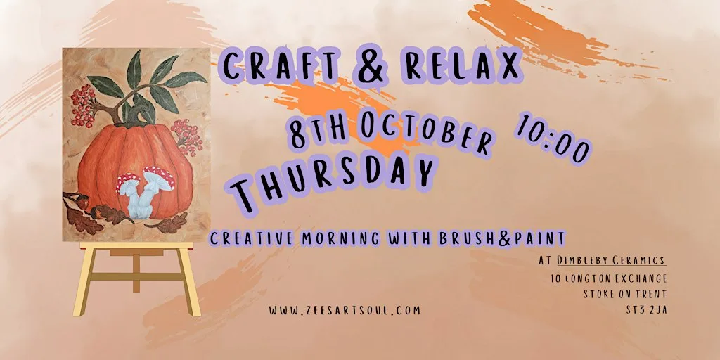 Craft & Relax with Brush and Paint