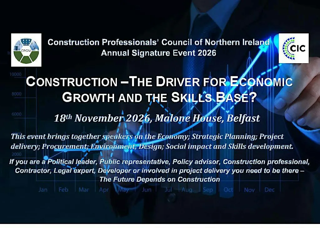 Construction - The Driver for Economic Growth and the Skills Base? at Malone House