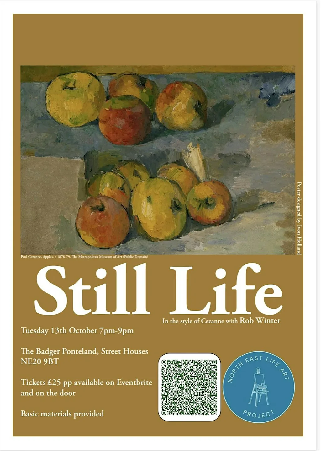 Still Life drawing with Rob Winter at The Badger