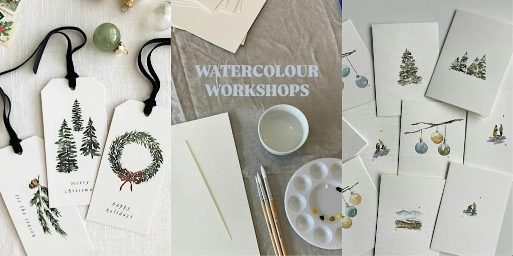 Sip & Paint - Christmas Card Edition