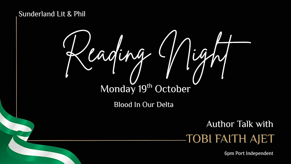 Author Talk: Tobi Faith Ajet