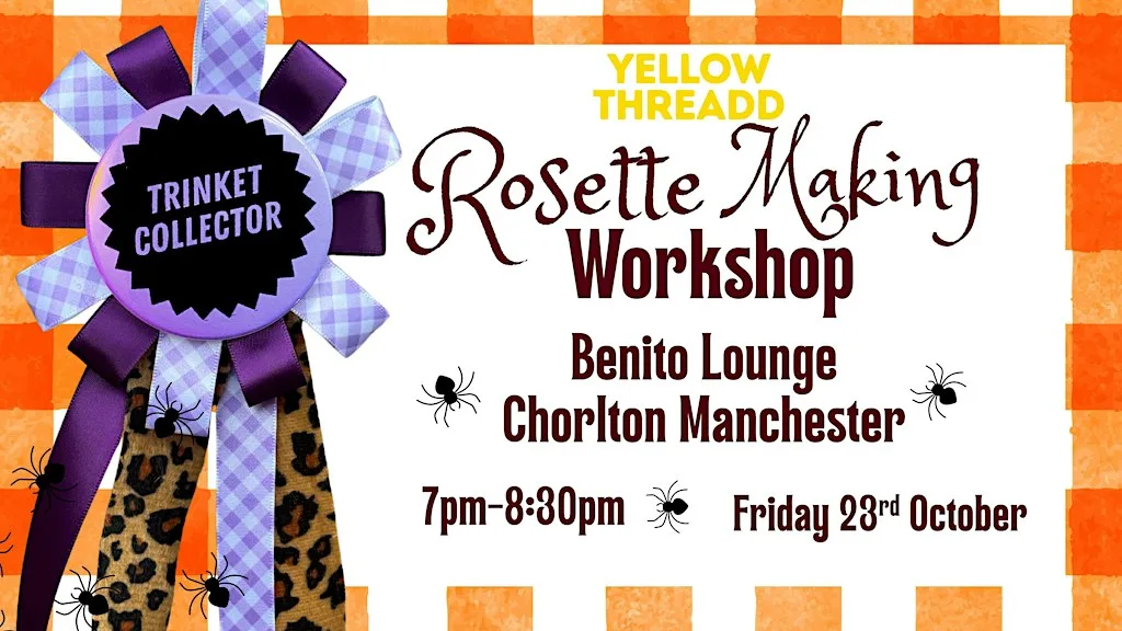 Rosette Making Workshop- Spooky Edition at Benito Lounge
