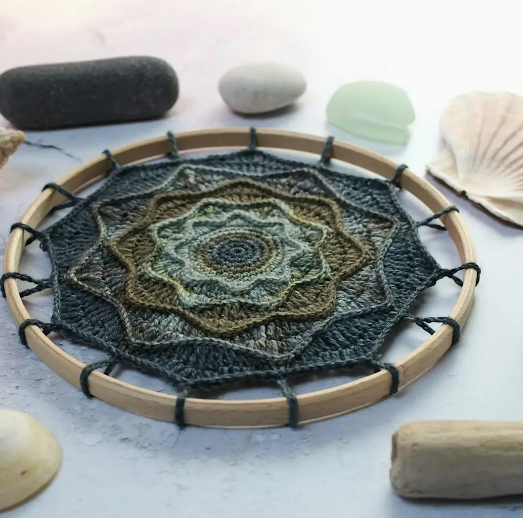 Rough Seas Mandala Workshop (Intermediate level) at Yarn Etc