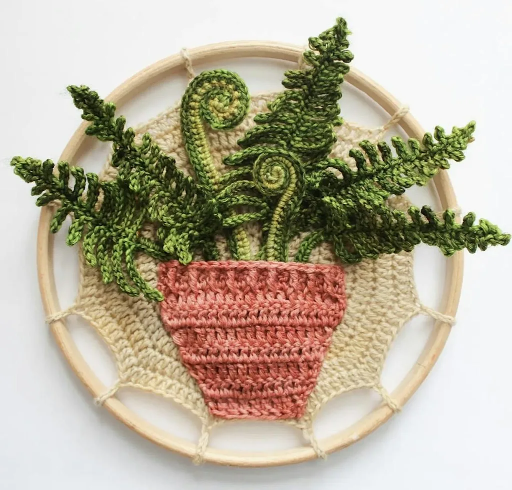 Boston Fern Mandala Workshop (Intermediate level)