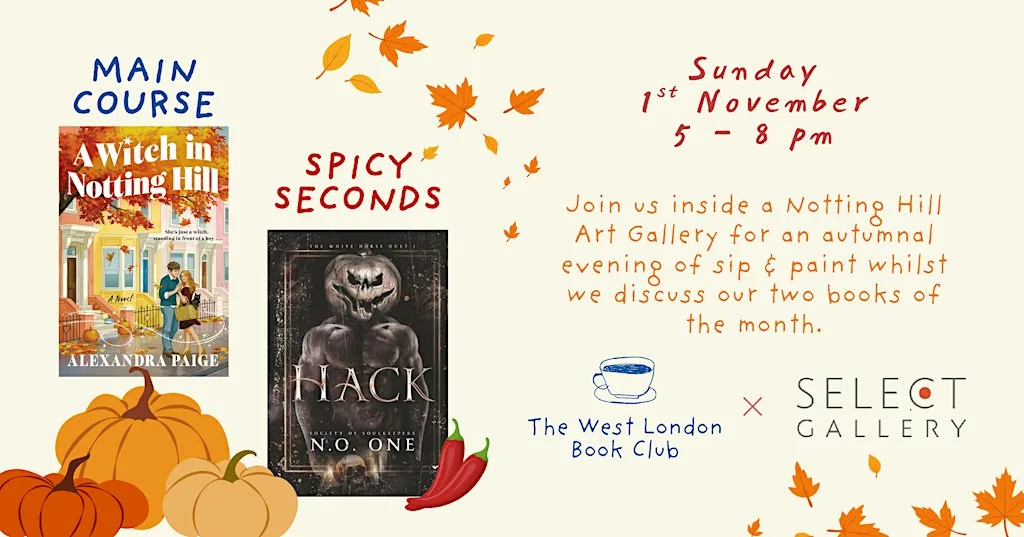 *SECOND DATE* West London Book Club - Spooky Sip & Paint