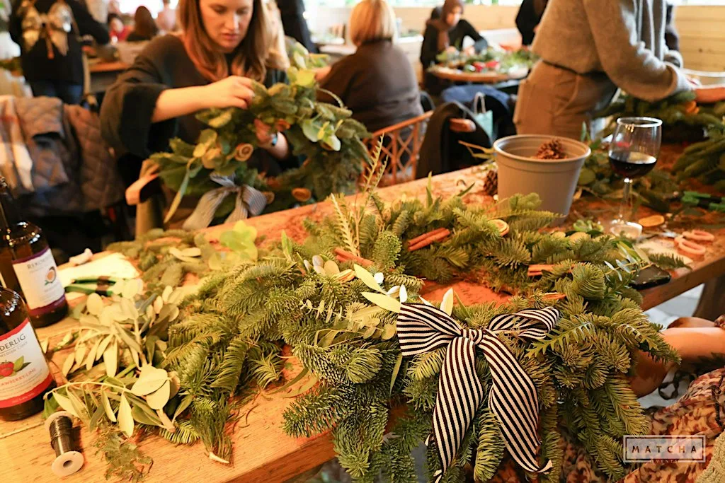 Christmas Wreath Making Evening at The Botanist Newcastle at The Botanist Newcastle