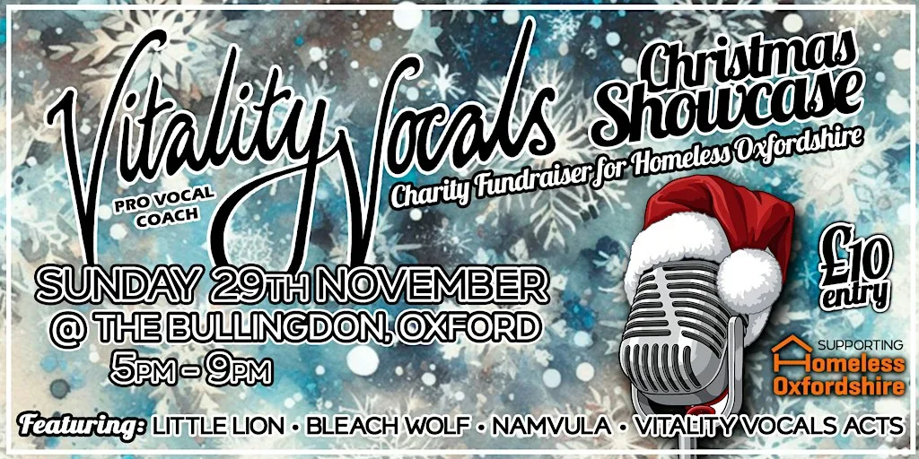 Vitality Vocals Christmas Show at The Bullingdon arms
