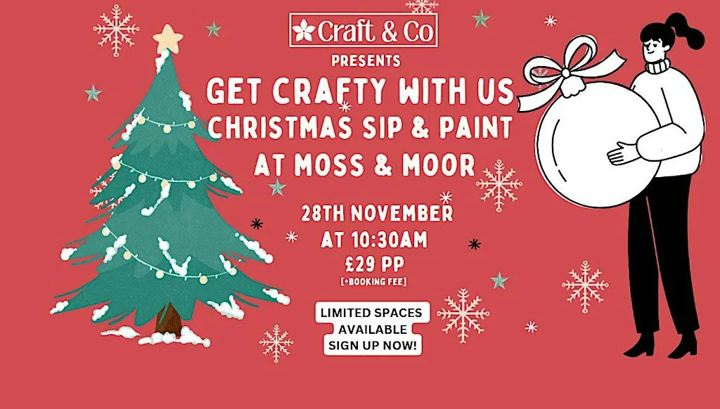 Christmas Sip and Paint Workshop