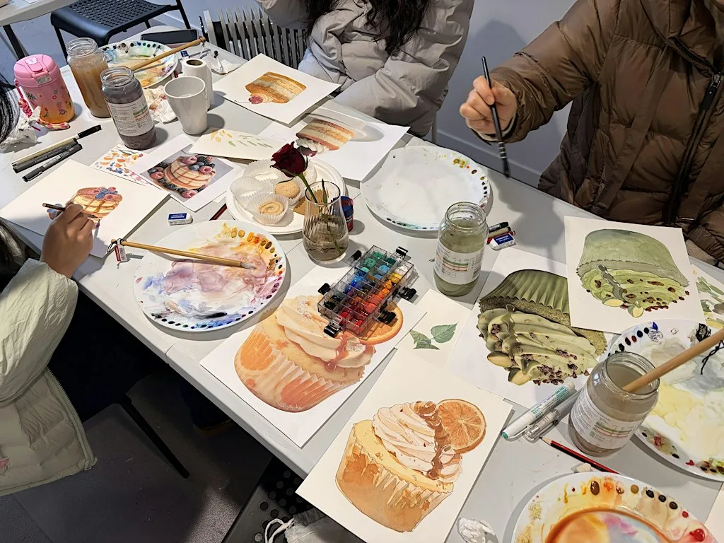 Relaxing Watercolour Social in Edinburgh|Slow Down & Paint at Silvan House