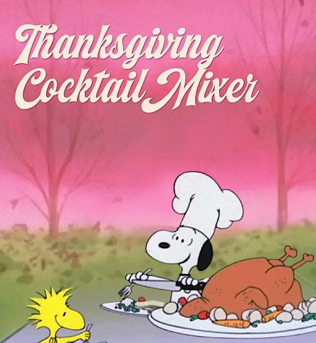 Thanksgiving Cocktail Mixer at The Cookbook Shop