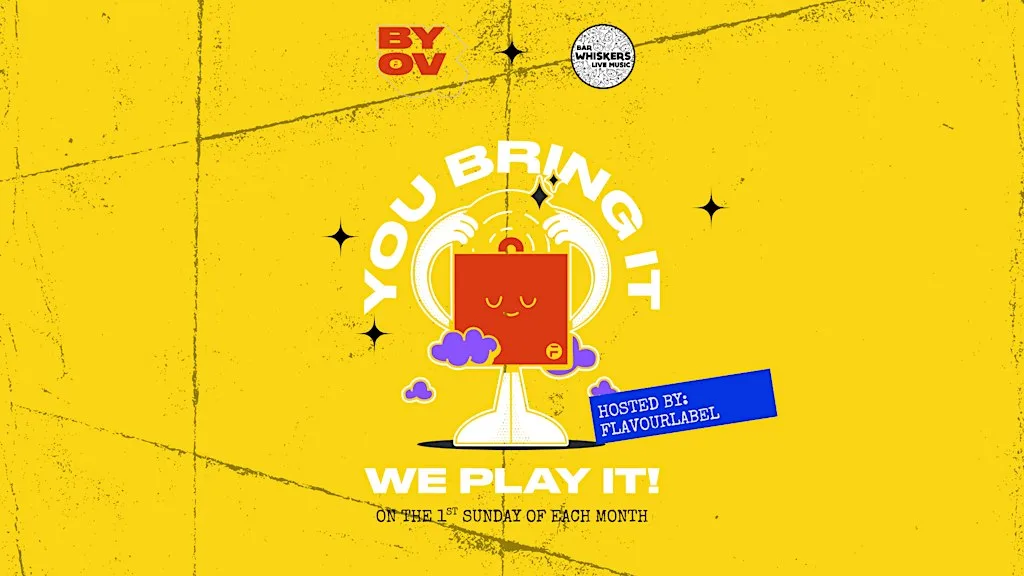 BRING YOUR OWN VINYL - Hosted by: Flavourlabel at Whiskers Newquay