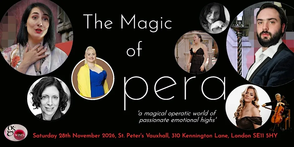 Magic of Opera & Abruzzo Italian Wine Tasting in Vauxhall 2026