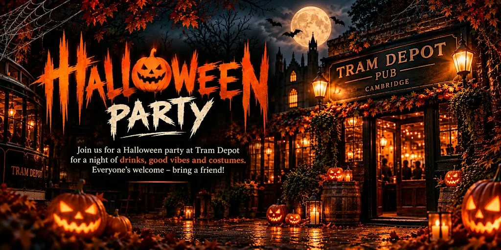 Halloween Party at Tram Depot
