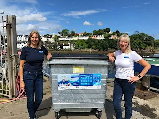 Greyhope Morning: Fishing For Litter at Greyhope Bay Centre