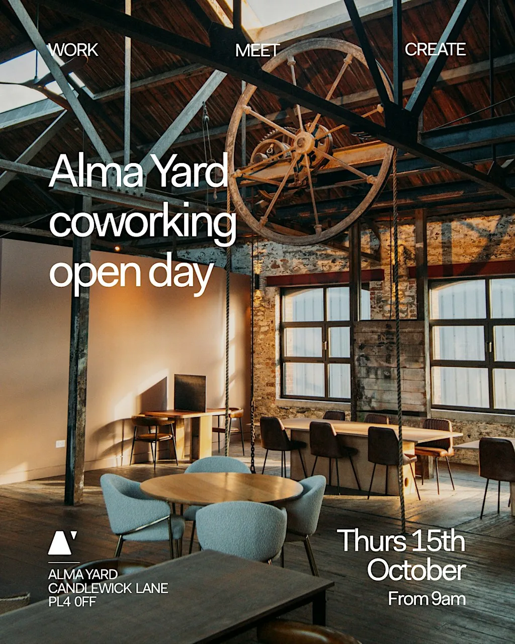 Alma Yard coworking open day