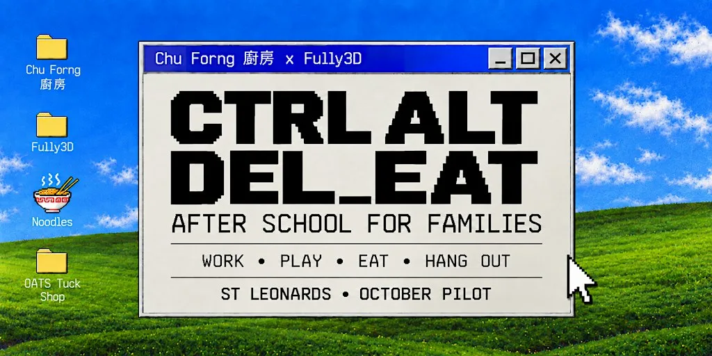 CTRL ALT DEL_EAT — After School for Families at 15 Harold Mews, Mews Rd