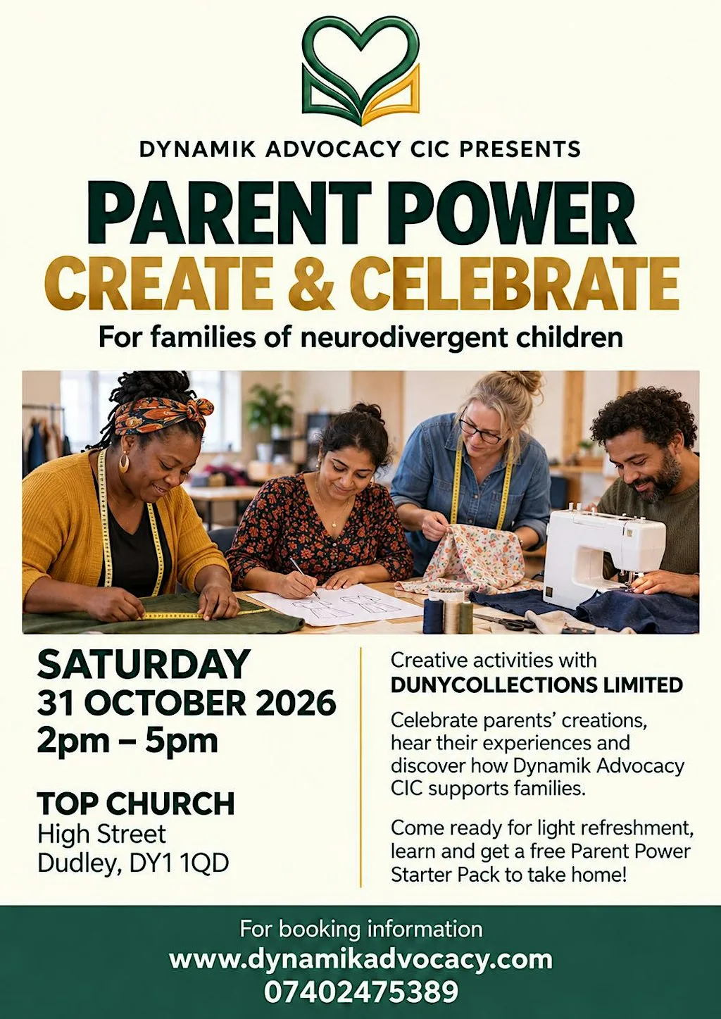 PARENT POWER CREATE & CELEBRATE